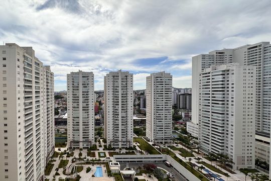 Vista da Sacada de apartamento para alugar com 3 quartos, 155m² em Centro, São Bernardo do Campo