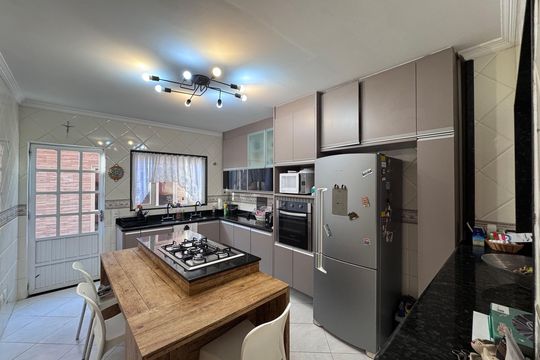 Cozinha de casa de condomínio à venda com 4 quartos, 310m² em Recreio dos Bandeirantes, Rio de Janeiro
