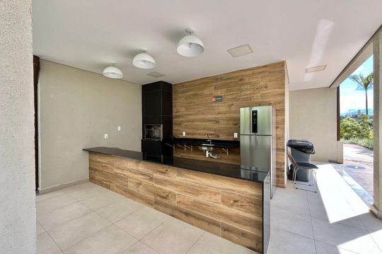 Área comum - Churrasqueira de apartamento para alugar com 2 quartos, 52m² em Residencial Villa Garden, Campinas