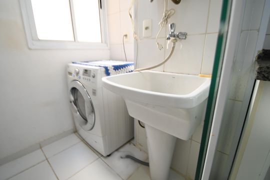 Área de Serviço de apartamento à venda com 3 quartos, 70m² em Vila Nova, Campinas