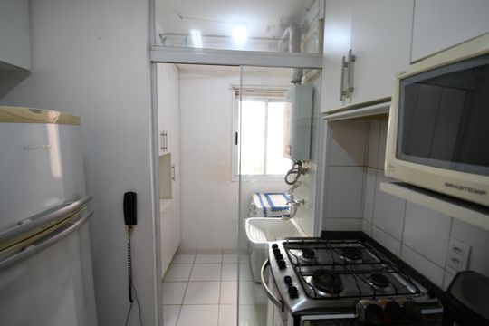 Cozinha de apartamento à venda com 3 quartos, 70m² em Vila Nova, Campinas