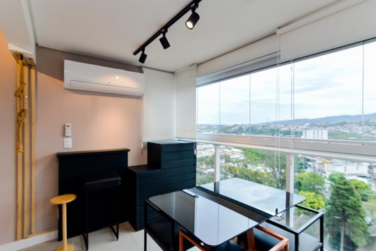 Varanda da Sala de apartamento para alugar com 2 quartos, 55m² em Vila Galvão, Guarulhos