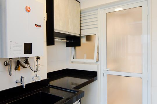 Área de Serviço de apartamento para alugar com 2 quartos, 55m² em Vila Galvão, Guarulhos