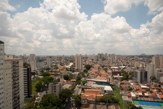 Vista da Varanda de apartamento à venda com 2 quartos, 75m² em Parque Imperial, São Paulo