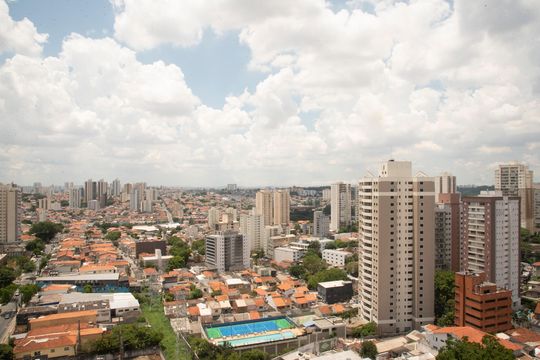 Vista da Varanda de apartamento à venda com 2 quartos, 75m² em Parque Imperial, São Paulo