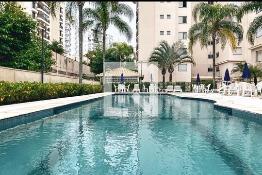 Área comum - Piscina de apartamento à venda com 3 quartos, 96m² em Cidade São Francisco, São Paulo