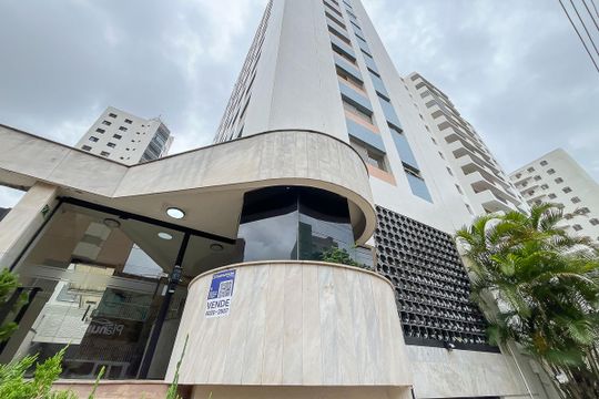 Fachada+plaquinha de apartamento à venda com 4 quartos, 170m² em Santa Paula, São Caetano do Sul