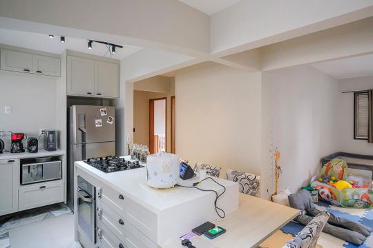 Cozinha de apartamento à venda com 4 quartos, 170m² em Santa Paula, São Caetano do Sul