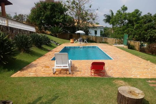 Área externa de casa de condomínio para alugar com 5 quartos, 3500m² em Colinas do Mosteiro de Itaici, Indaiatuba