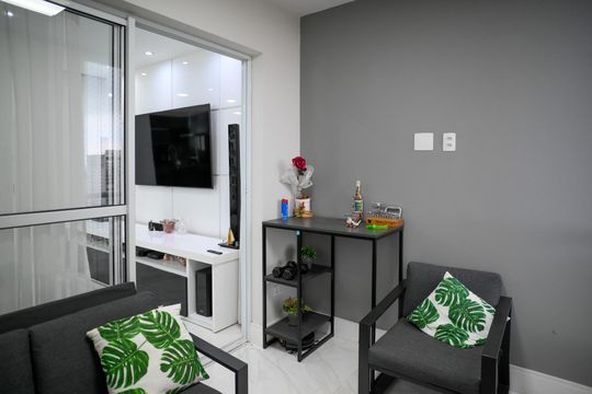 Varanda de apartamento para alugar com 2 quartos, 85m² em Vila Dom Pedro I, São Paulo