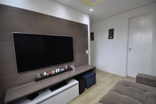 Sala de apartamento à venda com 2 quartos, 60m² em Jardim Brasil, São Paulo