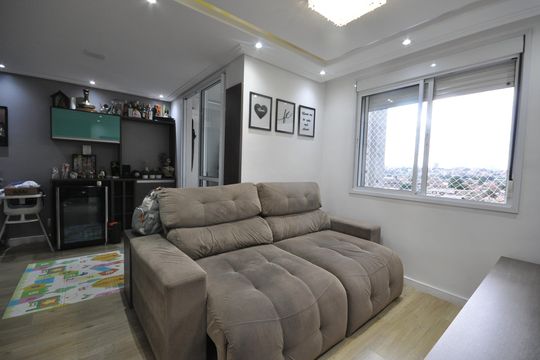 Sala de apartamento à venda com 2 quartos, 60m² em Jardim Brasil, São Paulo
