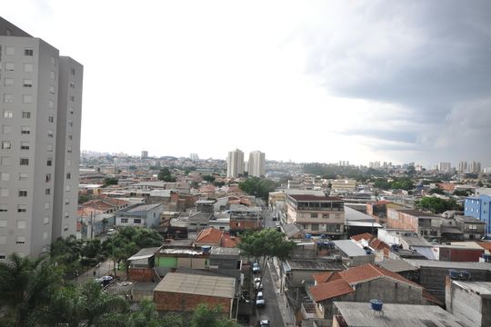 Vista da Sala de apartamento à venda com 2 quartos, 60m² em Jardim Brasil, São Paulo