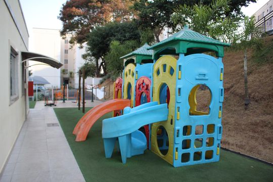 Área comum de apartamento à venda com 2 quartos, 47m² em Califórnia, Contagem