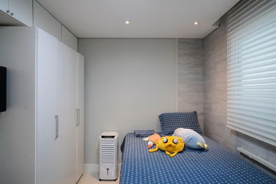 Suíte 1 de apartamento à venda com 3 quartos, 142m² em Vila Mussolini, São Bernardo do Campo