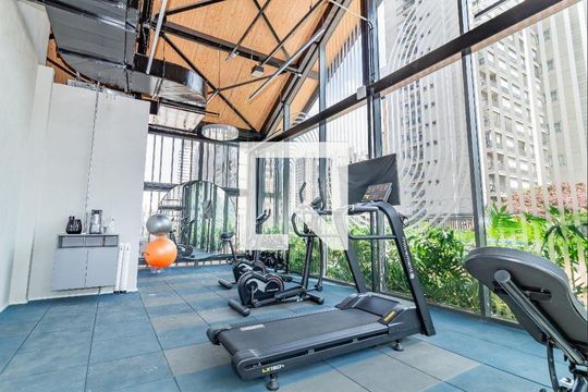 Área comum - Academia de kitnet/studio para alugar com 1 quarto, 26m² em Perdizes, São Paulo