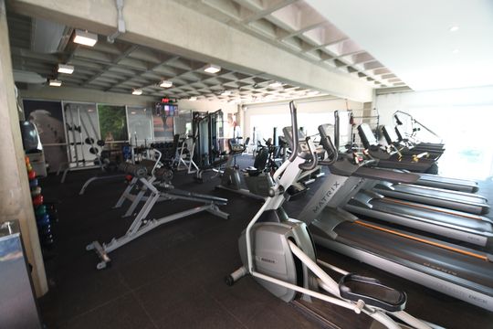 Área comum - Academia de casa de condomínio à venda com 4 quartos, 410m² em Vila Sônia (sousas), Campinas