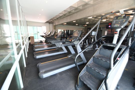 Área comum - Academia de casa de condomínio à venda com 4 quartos, 410m² em Vila Sônia (sousas), Campinas