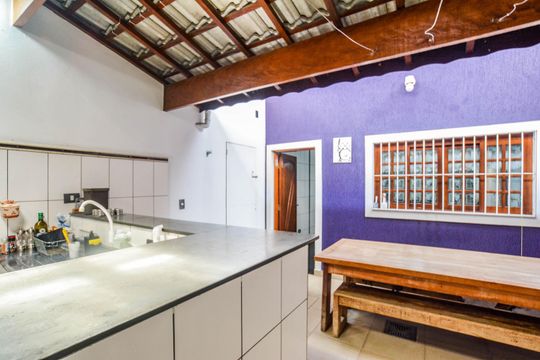 Área gourmet de casa à venda com 3 quartos, 150m² em Vila Curuçá, Santo André