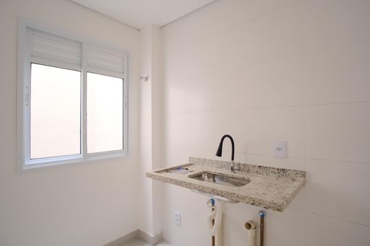 Cozinha de kitnet/studio à venda com 1 quarto, 20m² em Vila Esperança, São Paulo