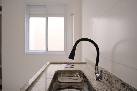 Cozinha de kitnet/studio à venda com 1 quarto, 20m² em Vila Esperança, São Paulo
