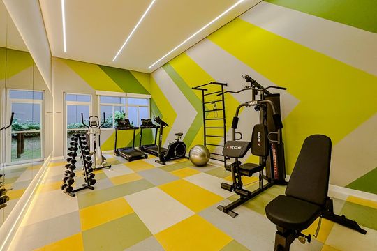 Área comum - Academia de kitnet/studio para alugar com 1 quarto, 28m² em Vila Mariana, São Paulo
