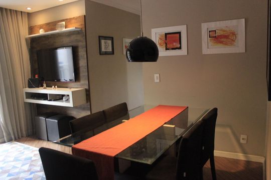 Sala de apartamento à venda com 3 quartos, 72m² em Macedo, Guarulhos