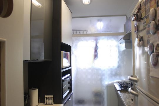 Cozinha de apartamento à venda com 3 quartos, 72m² em Macedo, Guarulhos