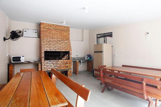 Área Comum - Salão de Festas de apartamento à venda com 1 quarto, 55m² em Petrópolis, Porto Alegre