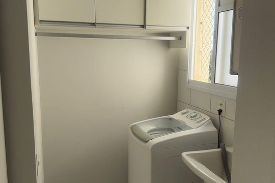 Área de serviço de apartamento à venda com 2 quartos, 79m² em Jardim Ermida I, Jundiaí