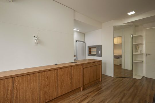 Sala de apartamento para alugar com 1 quarto, 40m² em Independência, Porto Alegre