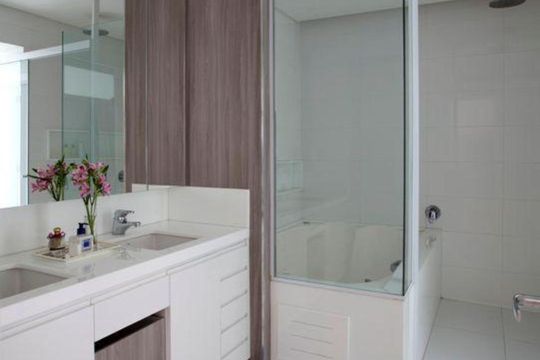 Banheiro de apartamento para alugar com 4 quartos, 404m² em Pacaembu, São Paulo