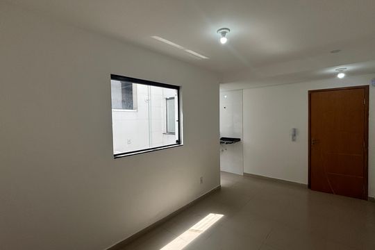 Sala - Sala de Jantar  de apartamento à venda com 2 quartos, 48m² em Vila Sao Pedro, Santo André
