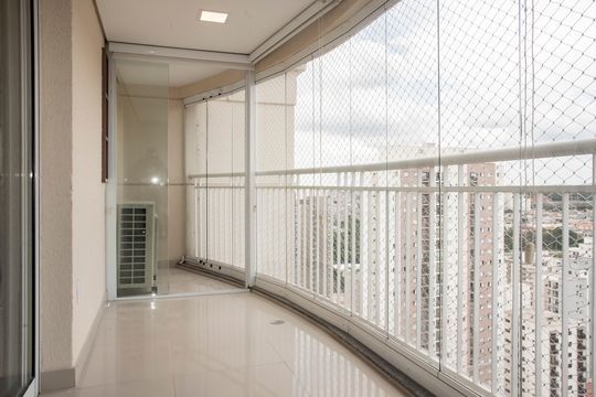 Varanda gourmet de apartamento à venda com 3 quartos, 104m² em Vila Monte Alegre, São Paulo