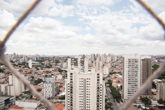Vista do Quarto 2 de apartamento à venda com 3 quartos, 104m² em Vila Monte Alegre, São Paulo