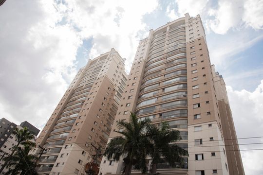 Fachada de apartamento à venda com 3 quartos, 104m² em Vila Monte Alegre, São Paulo