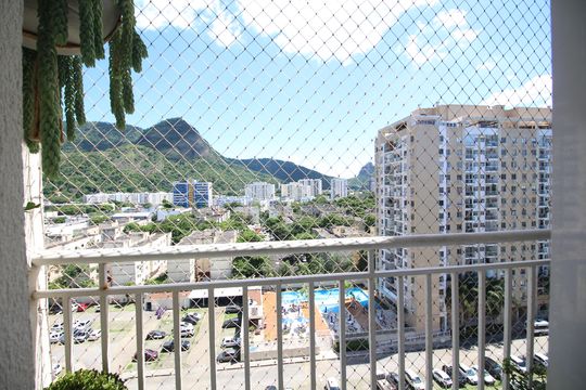 Varanda de apartamento à venda com 2 quartos, 52m² em Jacarepaguá, Rio de Janeiro