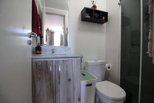 Quarto 2 - Suíte de apartamento à venda com 2 quartos, 52m² em Jacarepaguá, Rio de Janeiro
