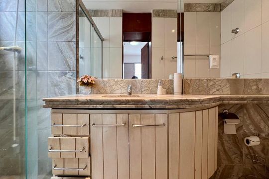 banho de apartamento à venda com 3 quartos, 140m² em Gutierrez, Belo Horizonte