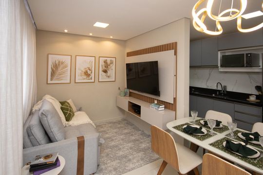 Sala de apartamento para alugar com 1 quarto, 34m² em Vila Guilherme, São Paulo