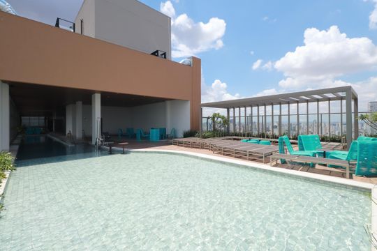 Área comum - Piscina de apartamento à venda com 2 quartos, 68m² em Tatuapé, São Paulo