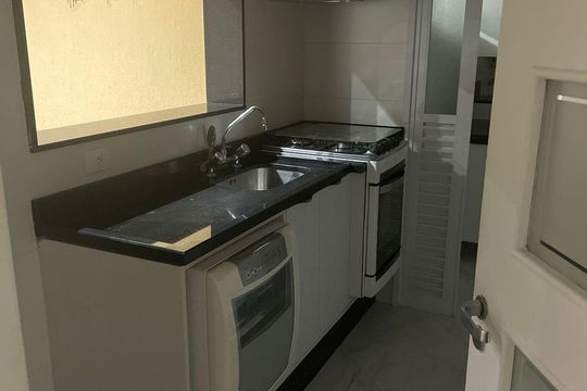 Cozinha de apartamento à venda com 2 quartos, 75m² em Vila Gomes Cardim, São Paulo