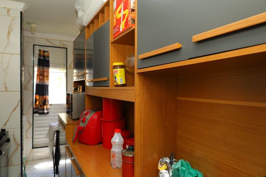 Cozinha de apartamento para alugar com 2 quartos, 58m² em Conjunto Residencial José Bonifácio, São Paulo