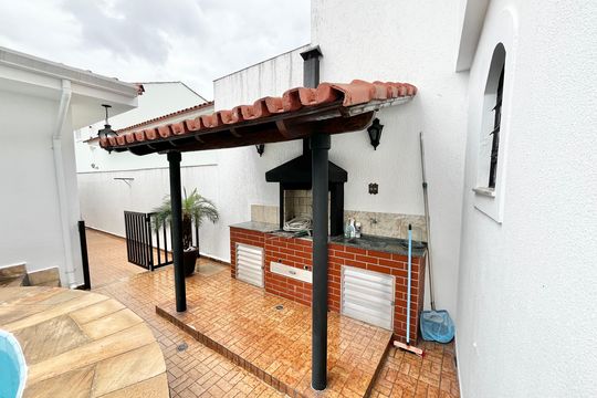 Área comum - Churrasqueira de casa à venda com 3 quartos, 364m² em Jardim Franca, São Paulo