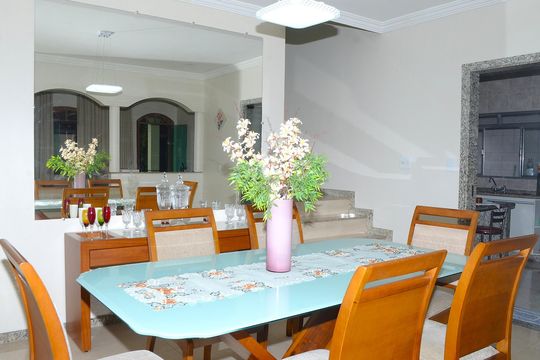 Sala de Jantar de casa à venda com 3 quartos, 302m² em Vitoria, Belo Horizonte