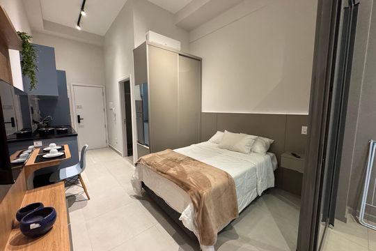 Sala/Quarto de apartamento para alugar com 1 quarto, 24m² em Vila Mariana, São Paulo