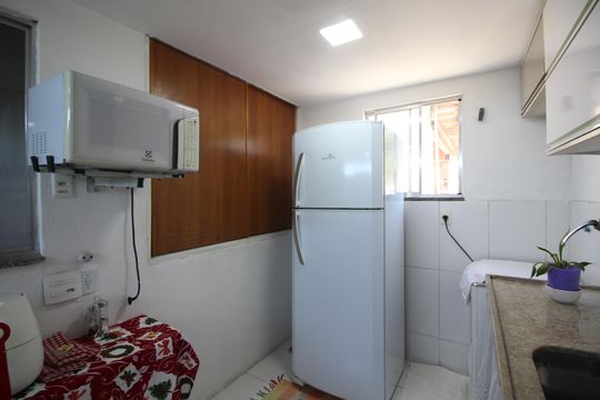 Cozinha de apartamento à venda com 3 quartos, 120m² em Curicica, Rio de Janeiro