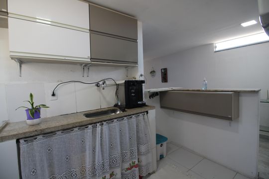 Cozinha de apartamento à venda com 3 quartos, 120m² em Curicica, Rio de Janeiro