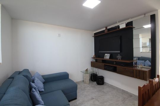 Sala de apartamento à venda com 3 quartos, 120m² em Curicica, Rio de Janeiro