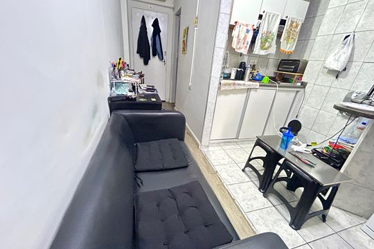 Sala de kitnet/studio à venda com 1 quarto, 24m² em Centro, Guarulhos